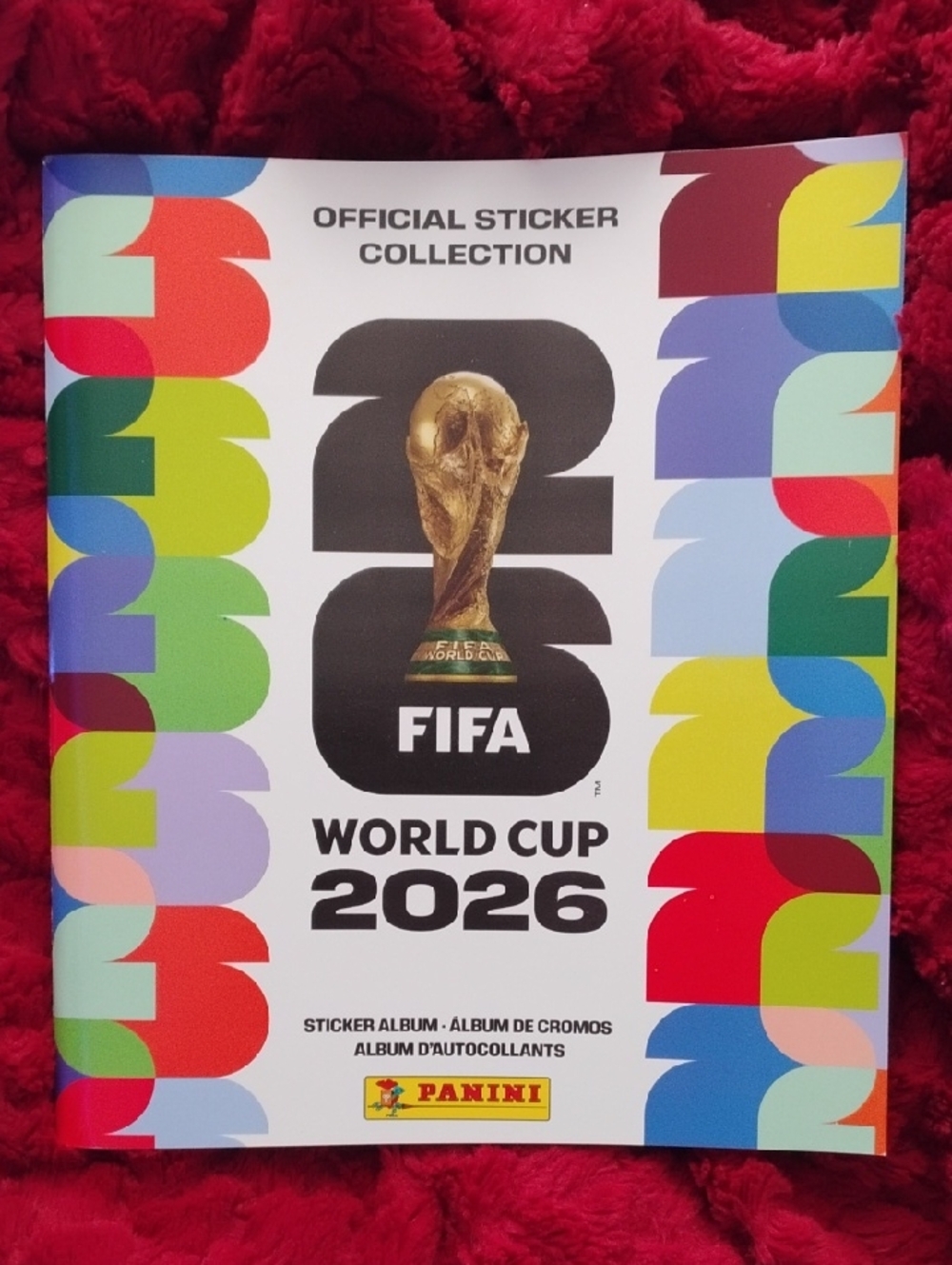 Panini World Cup 2026 Sticker Album – Multicolor Cover